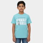 Boys' Half Sleeves T-Shirt, एक्वा, small image number null