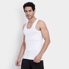 Cotton Vest, White, small