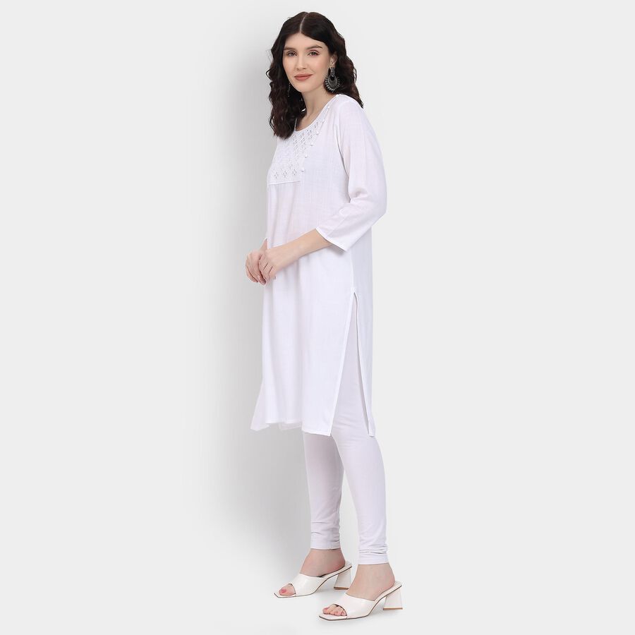 Ladies' Kurta , Off White, large image number null