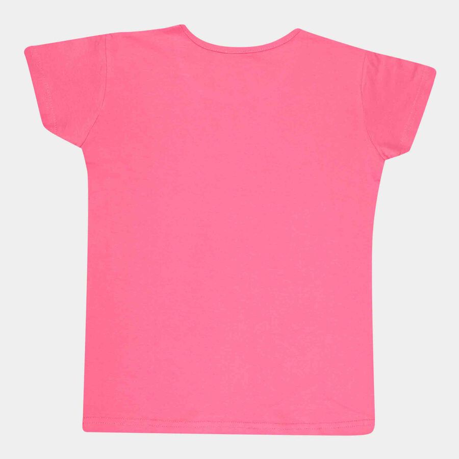 Solid T-Shirt, Pink, large image number null