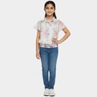 Girls' T-Shirt, White, small