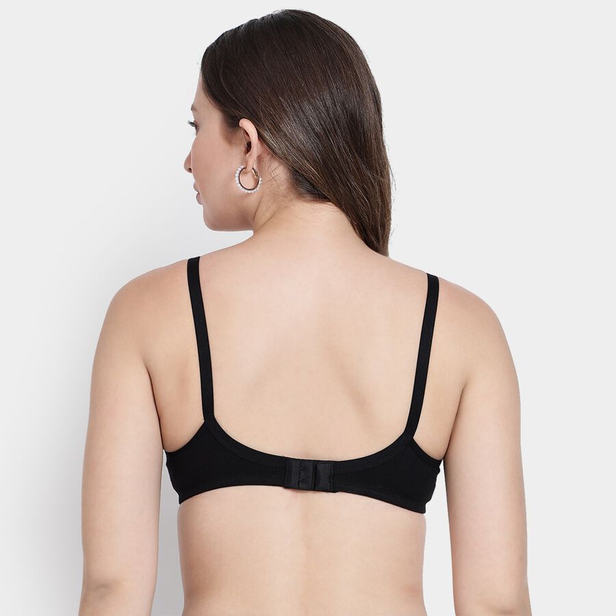Ladies' Non-Padded Bra, Black, large image number null