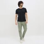 Men's Cotton Blend Jogger, हल्का हरा, small image number null