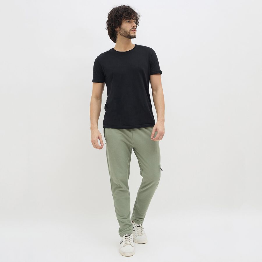 Men's Cotton Blend Jogger, हल्का हरा, large image number null