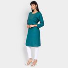 Ladies' Kurta , Dark Green, small image number null