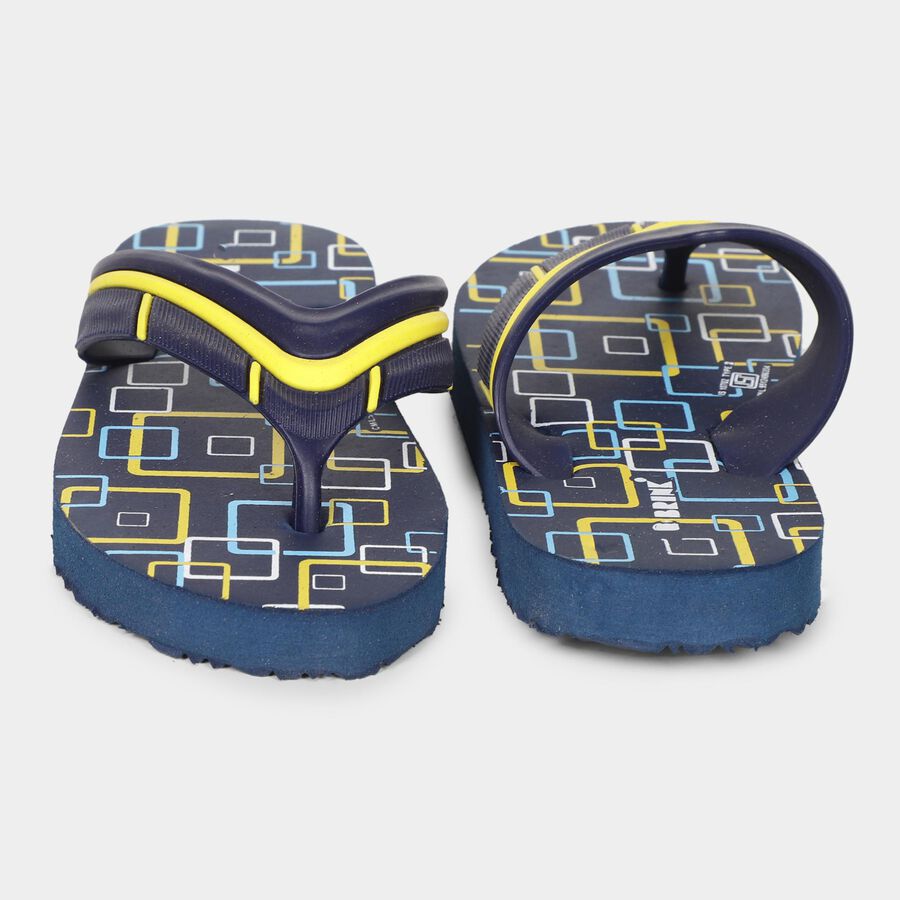 Boys' Slipper, Navy Blue, large image number null