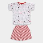 Infants' 100% Cotton Baba Suit , लाल, small image number null