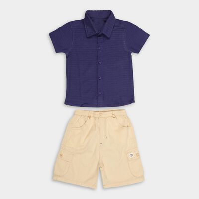 Boys' 100% Cotton Woven Baba Suit