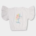 Girls' T-Shirt , White, small image number null