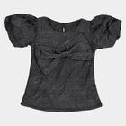 Girls' T-Shirt, काला, small