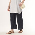 Women's Dark Navy Regular Fit Striped Palazzos, Mid Blue, small image number null