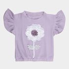Girls' T-Shirt, लाइलेक, small