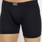 Men's 100% Cotton Trunks, काला, small image number null
