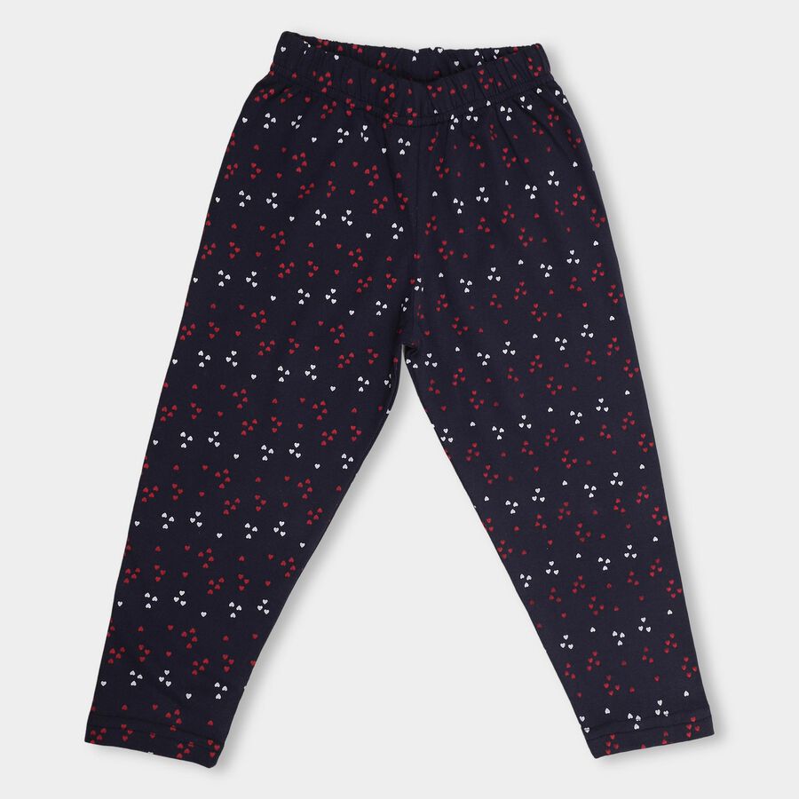 Girls' Pyjama, नेवी ब्लू, large