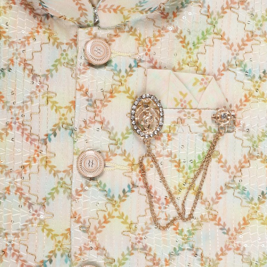 Boys' Kurta Pyjama, Light Green, large