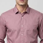Men Purple Formal Shirt, बैंगनी, small