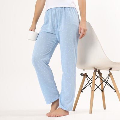 Women's Bright Multicolor Printed Full-Length Pyjama