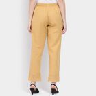Ladies' 100% Cotton Palazzos , Beige, small image number null