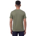 Men's Light Green Round Neck Graphic Printed T-Shirt, Light Green, small