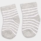 Infants' Socks (Pack of 2), Melange Light Grey, small image number null