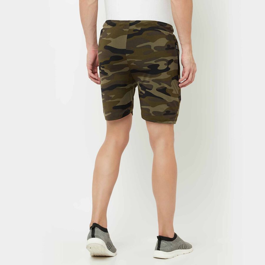 Printed Active Bermuda, Olive, large image number null