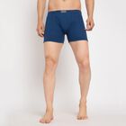 Men's 100% Cotton Trunks , Royal Blue, small
