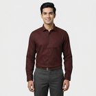 Men's Formal Shirt, Maroon, small