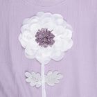 Girls' T-Shirt, लाइलेक, small