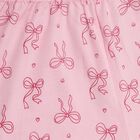Girls' Pull Ups Capri, गुलाबी, small image number null