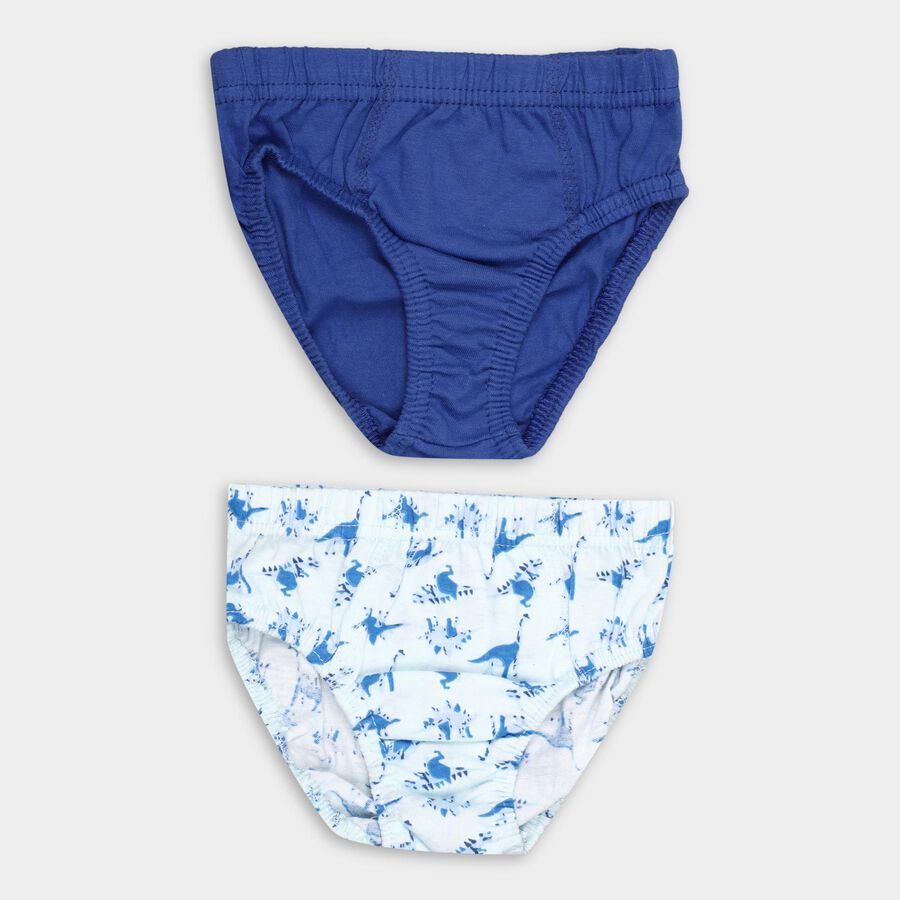 Boys' 100% Cotton Briefs , Dark Blue, large