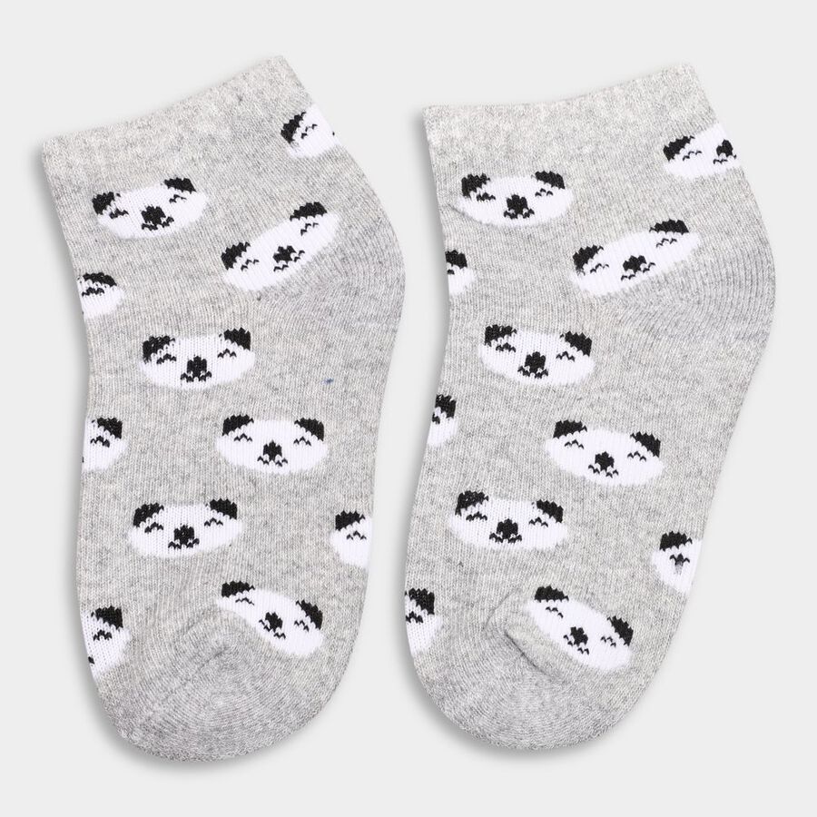 Boy's Socks (Pack of 2), Light Grey, large image number null