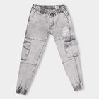 Boys' Jeans , हल्का ग्रे, small image number null