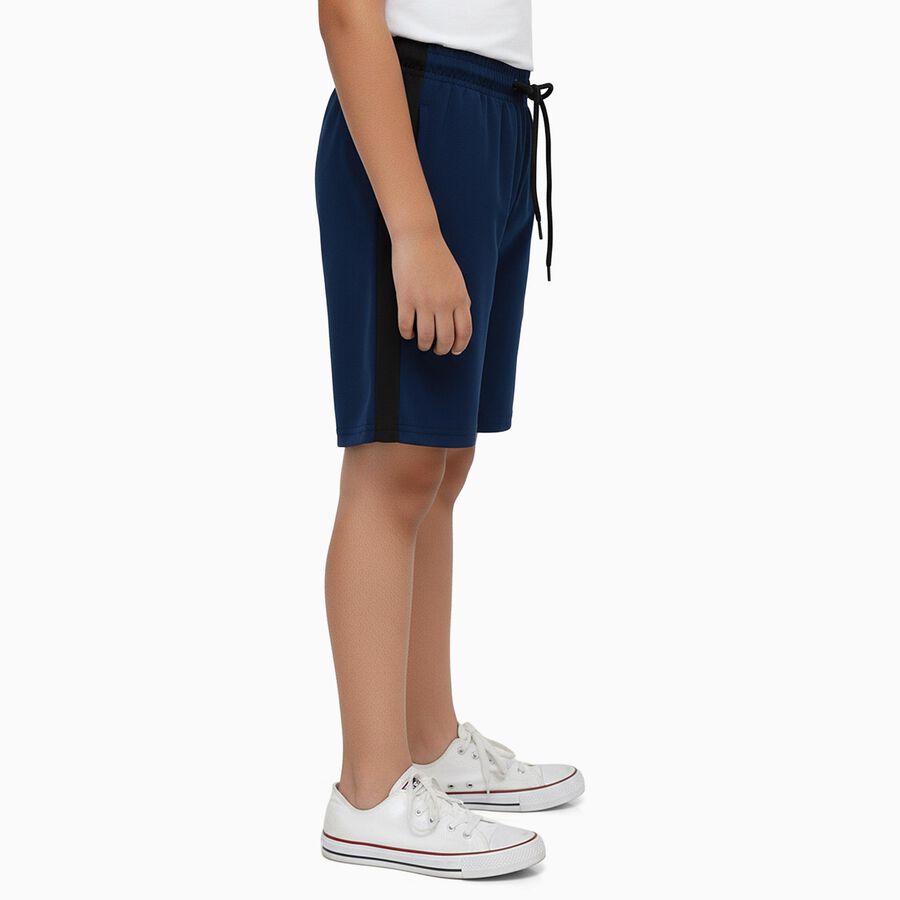 Boys' Bermuda, मध्यम नीला, large image number null