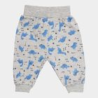 Infants Printed Pyjama, Melange Light Grey, small image number null