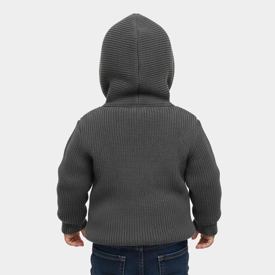 Infants' Pullover, Charcoal, large image number null