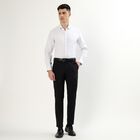 Men's Snow White Classic Collar Formal Shirt, सफ़ेद, small image number null