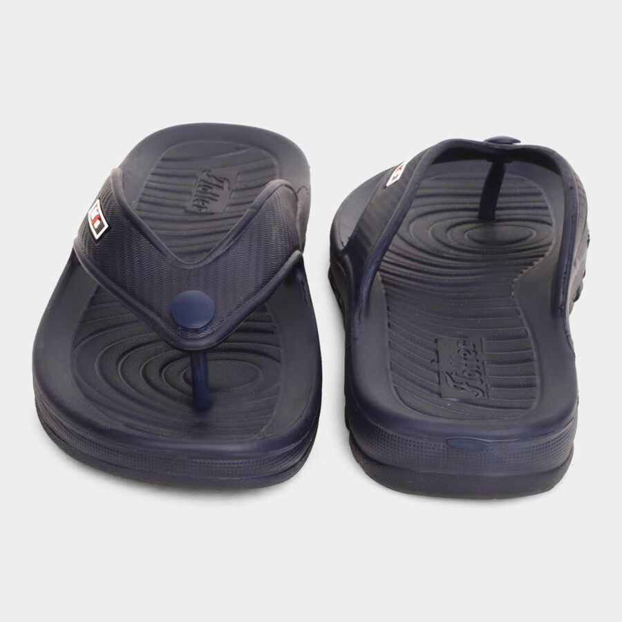 Men's Solid Floater, Blue, large image number null