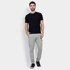 Men's Slim Fit Casual Trousers , हल्का हरा, small image number null