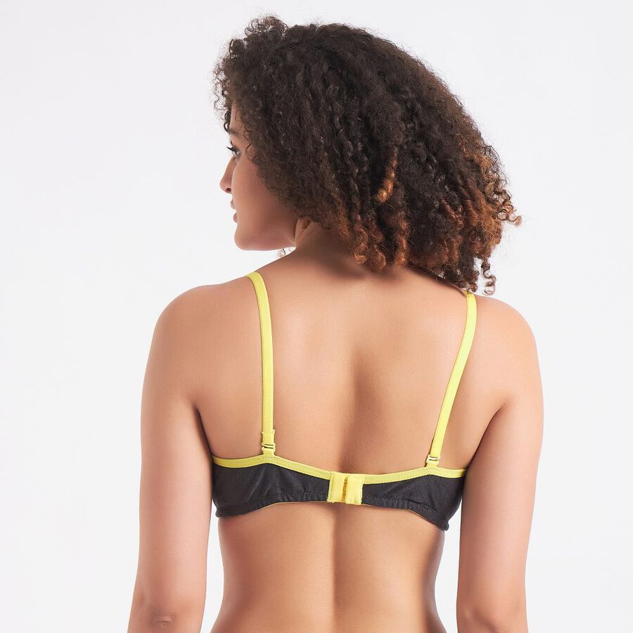 Ladies' Padded Bra, Yellow, large image number null