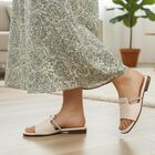 Ladies' Sandal, गहरा पीला, small