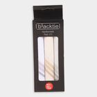 Men's Muted Ivory and Beige Striped Handkerchief Pack, गहरा पीला, small image number null