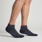 Men's Regular Fit Striped Pack of 3 Socks ( Charcoal, Grey, Black ), मिश्रित हल्का ग्रे, small