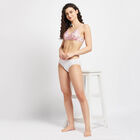 Printed Non-Padded Basic Bra, Peach, small image number null