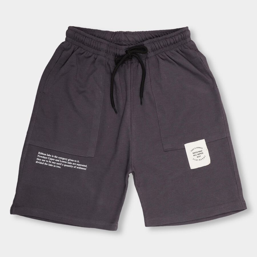 Boys' Bermudas , Charcoal, large image number null