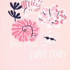 Girls Cotton T-Shirt, Peach, small image number null