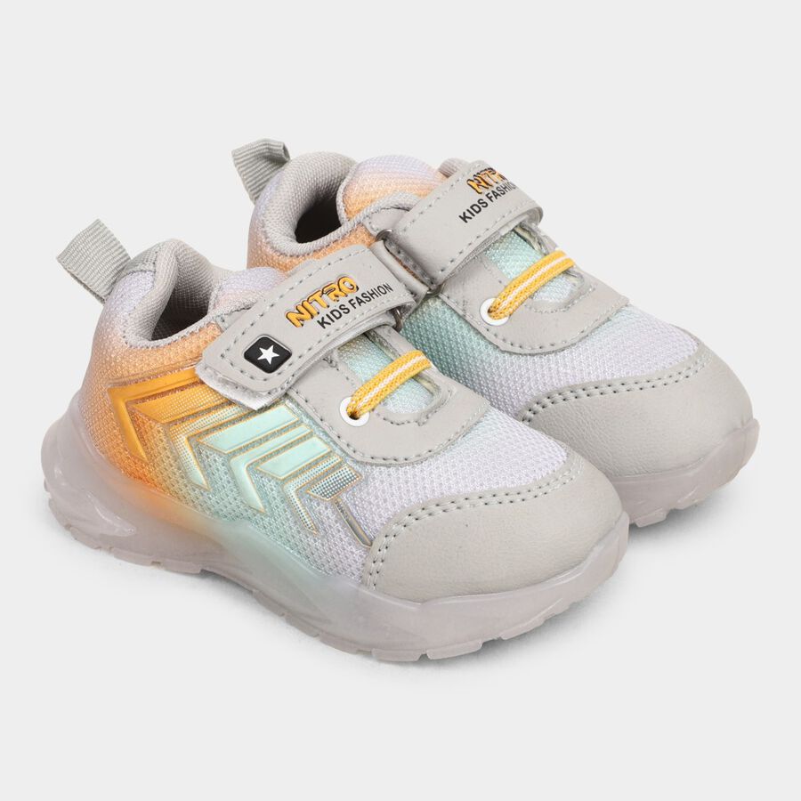 Kids' Shoes, Grey, large image number null