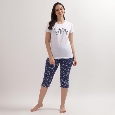 Ladies' 100% Cotton Night Suit