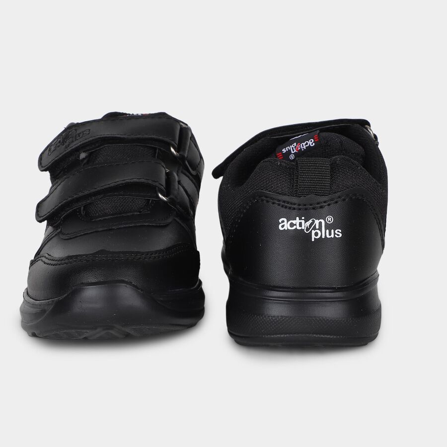 Boys' Shoes, काला, large