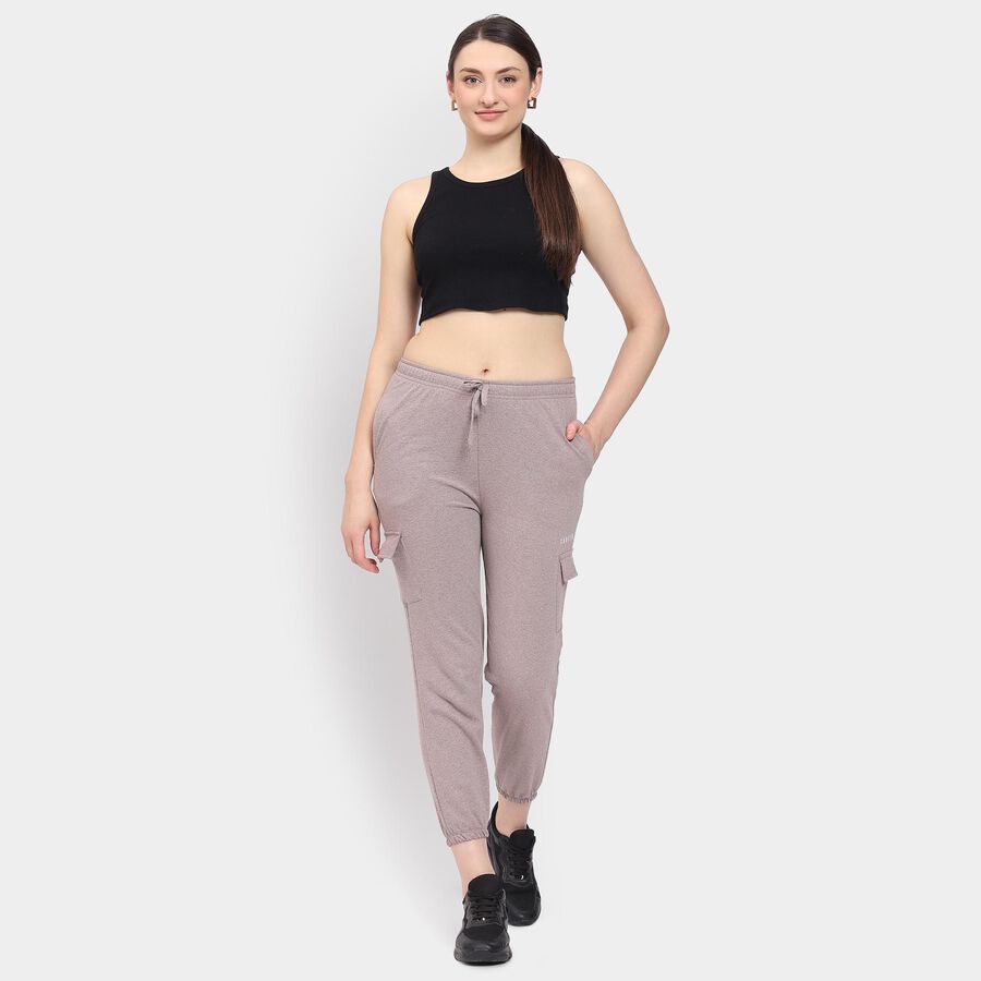 Ladies' Track Pants, भूरा, large