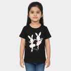 Girls' T-Shirt, Black, small